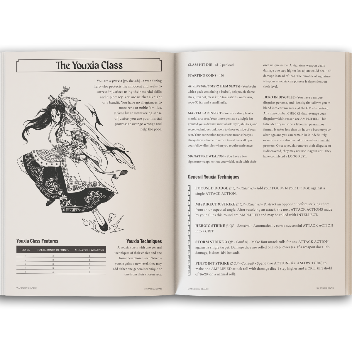 Wandering Blades Quickstart | From Daniel Kwan