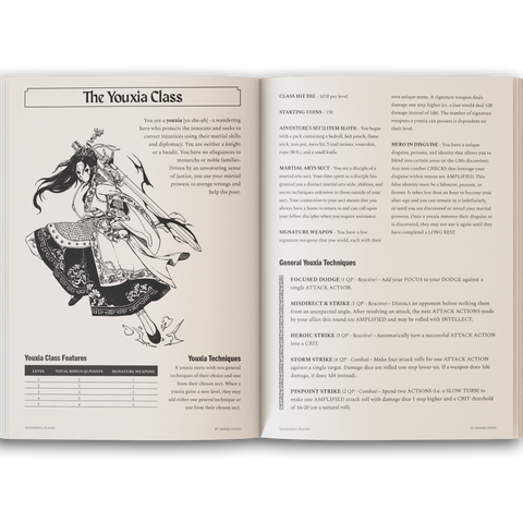 Wandering Blades Quickstart | From Daniel Kwan
