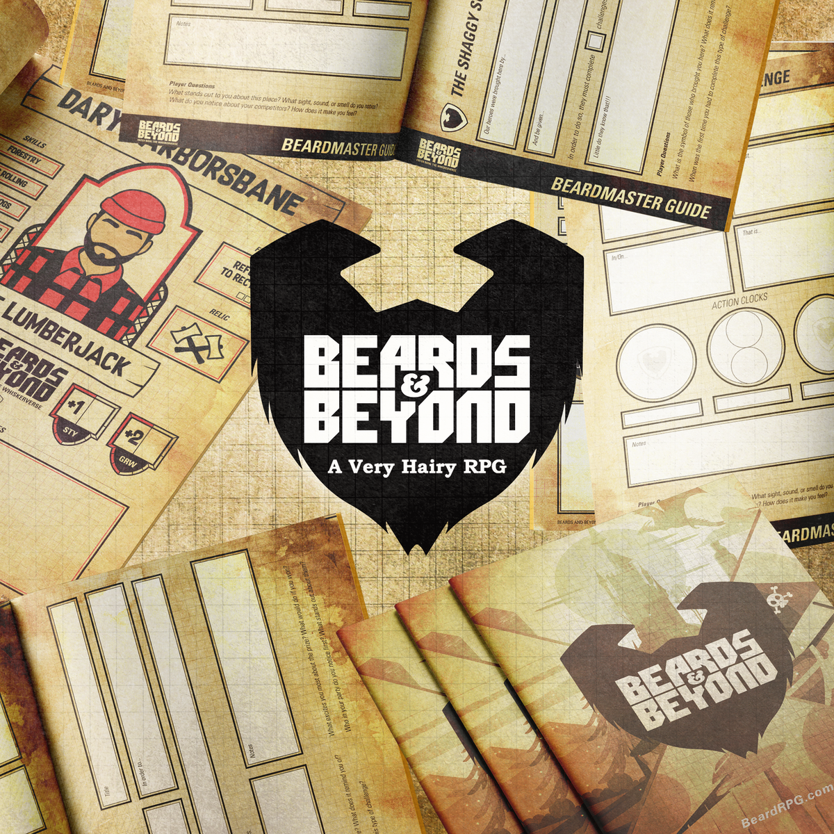 Beards & Beyond Zine: A Very Hairy RPG