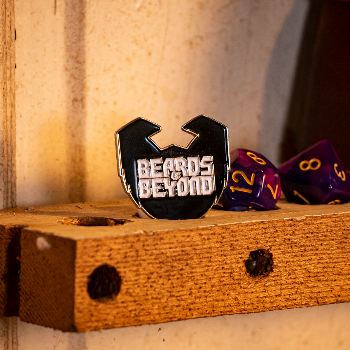 Beards & Beyond: Enamel Pin