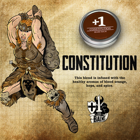 +1 Constitution |  Stat Boosting Beard Balm