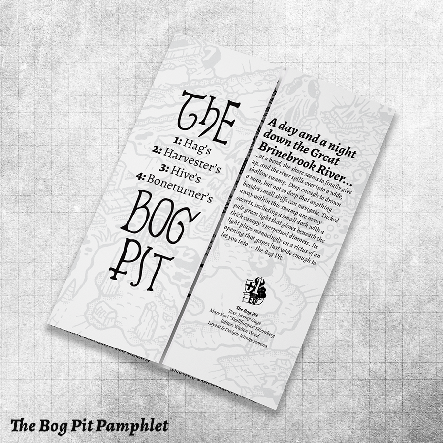 The Bog Pit Pamphlet Adventure