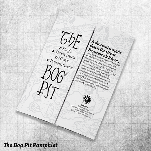 The Bog Pit Pamphlet Adventure