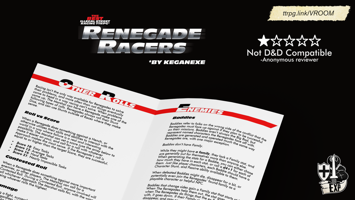Renegade Racers by Kegan.Exe