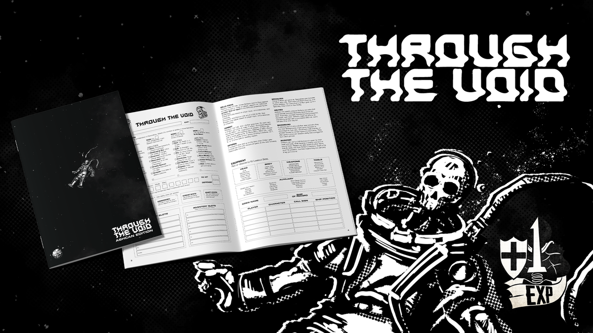 Through The Void Ashcan Edition | Tony Vasinda