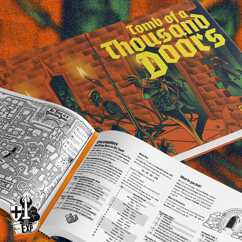 Tomb of a Thousand Doors: A Mausritter Megadungeon