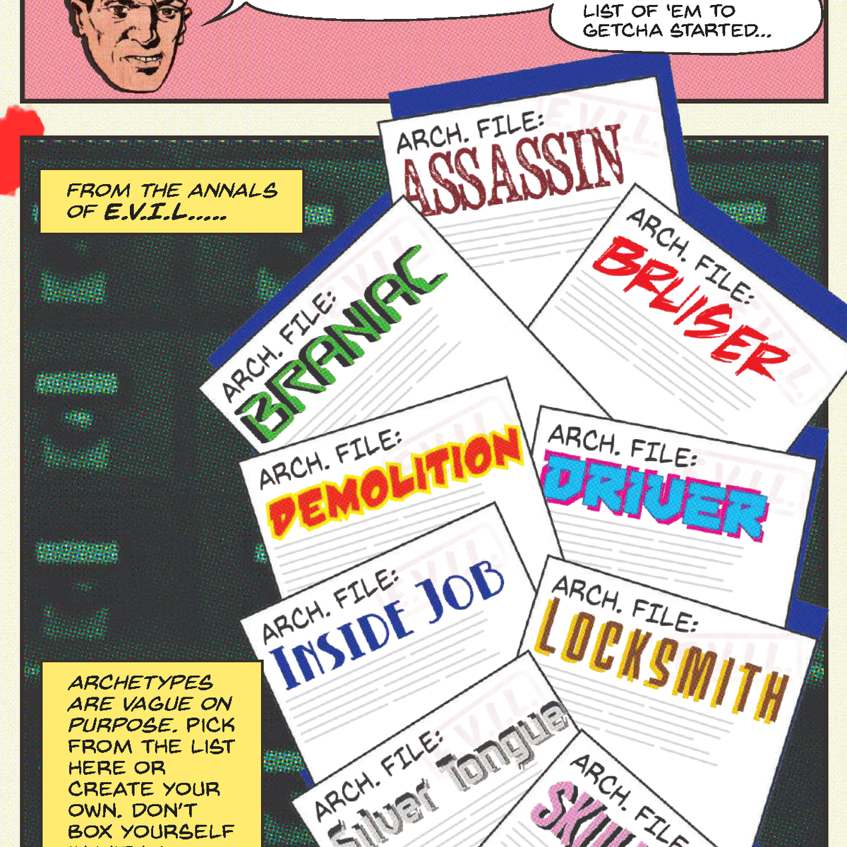 E.V.I.L. Every Villain is a Loser