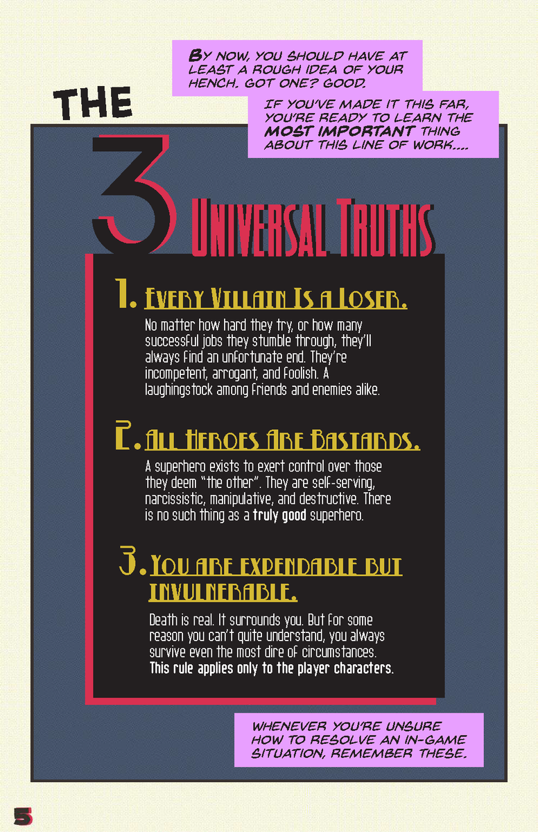 E.V.I.L. Every Villain is a Loser