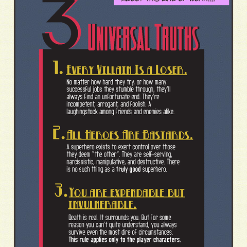 E.V.I.L. Every Villain is a Loser