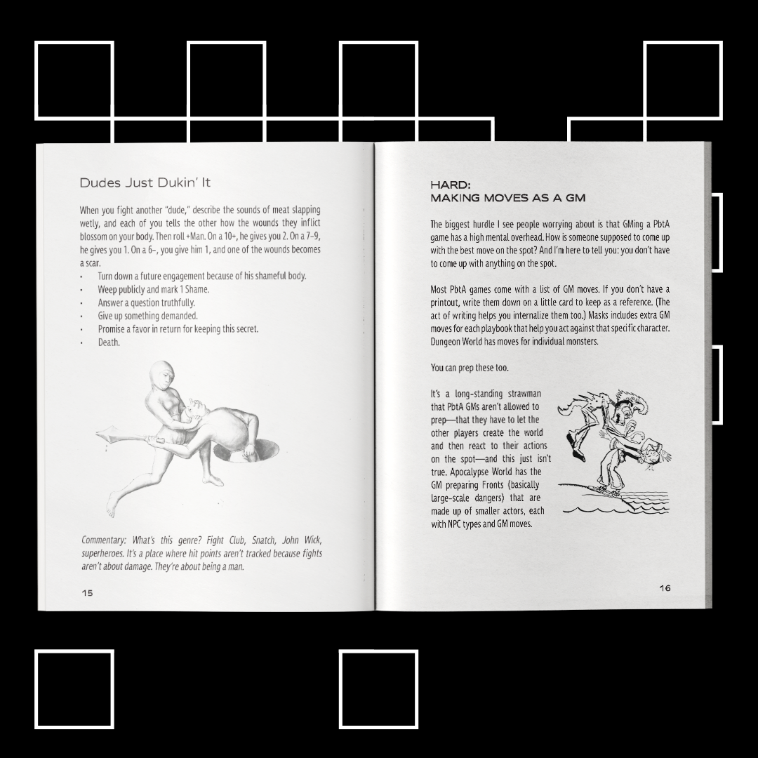 Make Hard Moves Zine By Aaron King