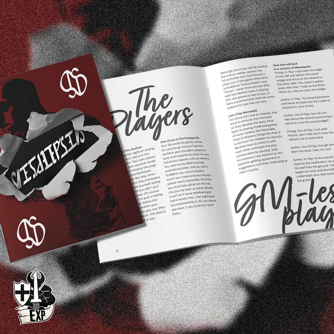 Metalepsis: A transgressive two player TTRPG | Presale