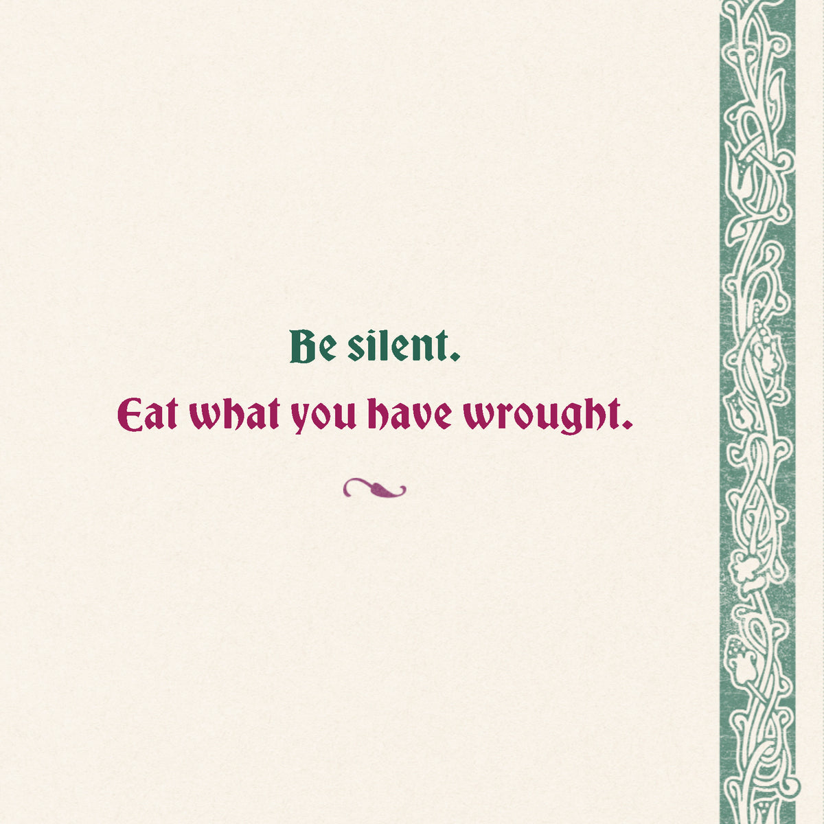 Feast/Verdure