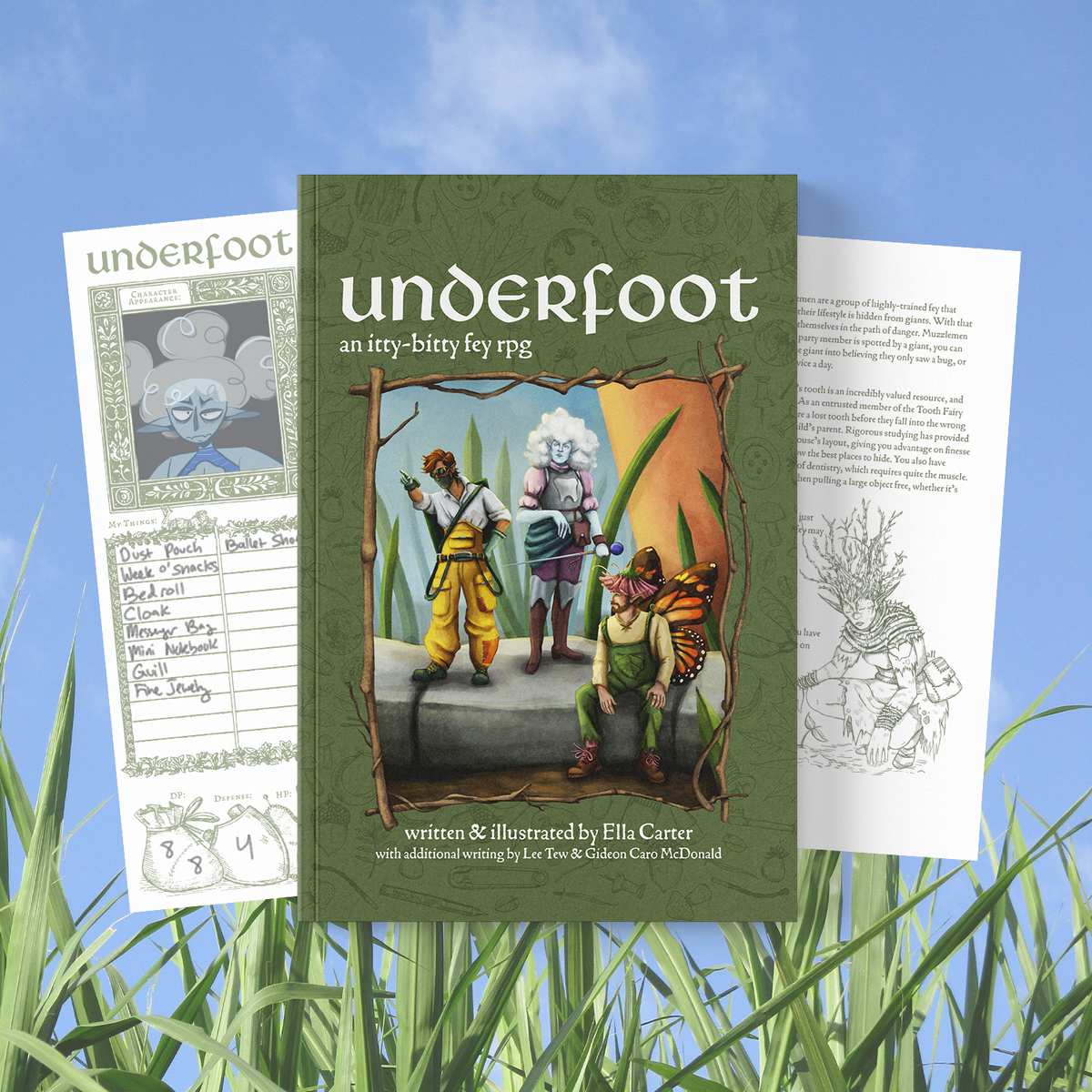 Underfoot: an itty-bitty fey RPG