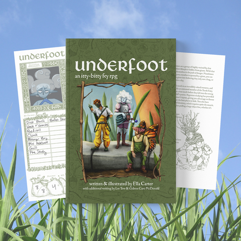 Underfoot: an itty-bitty fey RPG