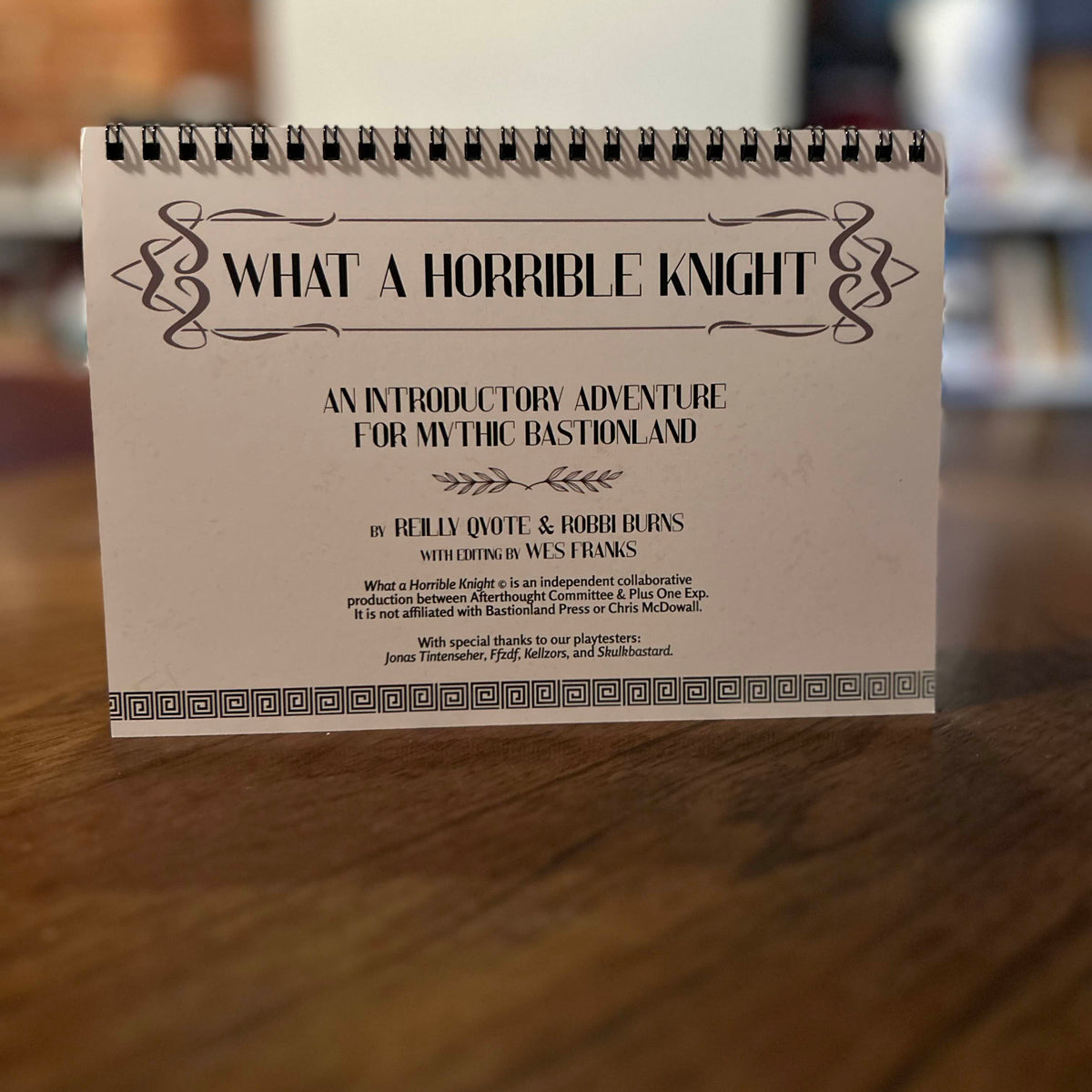 What a Horrible Knight