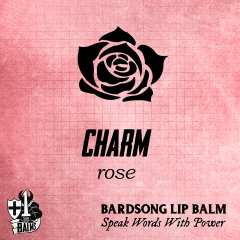 Charm - Rose Bard Song Lip Balm