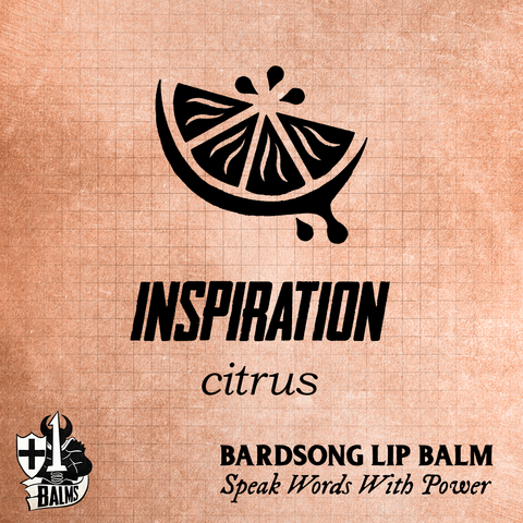 Inspiration - Citrus Bard Song Lip Balm