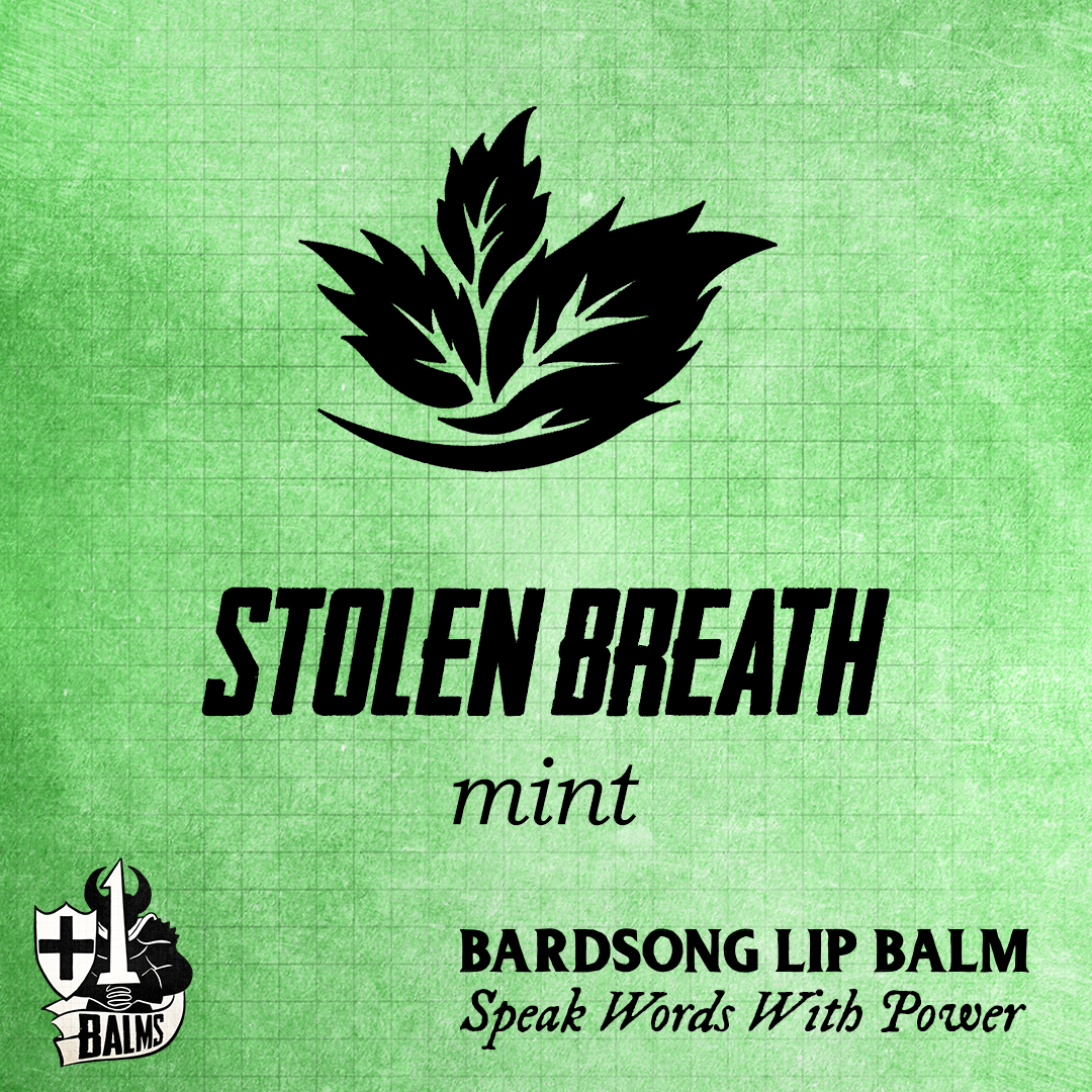 Stole Breath - Mint Bard Song Lip Balm